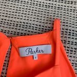 Parker Neon Estella Orange Lace Up Tank Small Photo 4