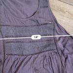 O'Neill O’Neill embroidered Grey purple tank top Photo 2