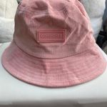 Corduroy Bucket Hat Pink Photo 0