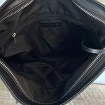 Tahari  large black pebbled faux leather shoulder bag Photo 7