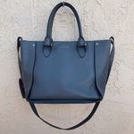 Alexander McQueen women’s Inside Out gray calfskin leather shopper tote bag Photo 2