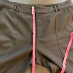 ZARA  Women Cargo Pants Black XL Wide Leg Utility Pocket High Waisted Photo 7