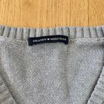 Brandy Melville  - V Neck Knit Sweater in Gray Photo 1