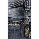 Silver Jeans Women’s Silver Suki Surplus Jeans Size W29/L30 Button Pocket Flap Thick‎ Stitch Photo 9