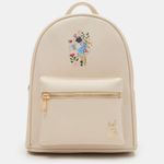 Disney Snow White Small Backpack Faux Leather Cream NWT Photo 0
