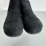 Dansko  Black Leather Wedge Heel Ankle Booties Size 42 Photo 2