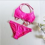 Vineyard Vines NEW  In Full Bloom Bikini Swimsuit Set Knockout Pink Print Photo 1