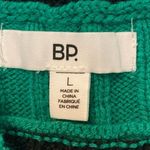 BP  Nordstrom Green White Black Stripe Cable Knit Sleeveless Sweater Vest Top Photo 4