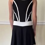 Nike  Black and White Sleeveless Athletic Sundress Photo 1