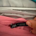 ZARA Pink  Ruffle Top Photo 1