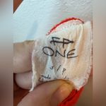 Free People Women’s Fiery Red Lace Mini Dress Size S Photo 9