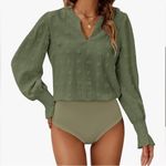 Blooming Jelly #206  Green Bodysuit Photo 1