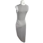 Lovers + Friends  Jenna Gray Twist Knot Sleeveless Midi Bodycon Tank Dress Size S Photo 1