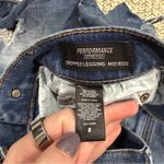 EXPRESS Jeans Cropped Legging Mid Rise Distressed Jeans Photo 6