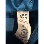 JoyLab  Long Sleeeve Crop Twist Front Athletic Top Blue XL NEW Photo 4