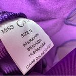 NEW Miss Circle Barrett Mesh Long Sleeve Bandage Midi Dress Purple Medium M NWT Photo 11