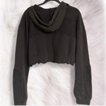 POL Charcoal Cropped Hoodie Photo 1