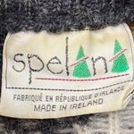 *Vintage Spelana Sweater Size M Grandpa Irish Button Cardigan Geometric Grunge Yellow Size M Photo 4