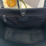 Coach  City Tote Graphic Plaid Print Blue & Black Carryall Large Photo 6