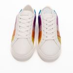 Kurt Geiger LONDON | New! Women's Lane Stripe Low-Top Sneakers Photo 5