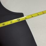 Lululemon  Racerback Tank Top CRB sz 6 Coal‎ Very Violet Ruffle EUC Rare Athletic Photo 4