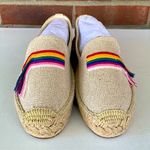 Anthropologie NWT /Soludos Traditional Handcrafted Rubber &Cotton Espadrilles Photo 4