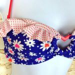 Target Groovy Floral Polka Dot Ruffle Bikini Top Photo 1