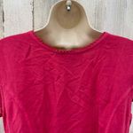 Vintage Coline Button Front Dress Medium Pink Embroidered Sequin Beaded Coquette Photo 4