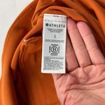 Athleta Pumpkin Orange Delancey Straight Leg Athletic Cargo Pant L Photo 3