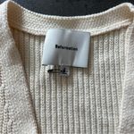 Reformation Knit Vest Women’s Small 100% Cotton – Sustainable Chic, New (Flaw) Photo 2