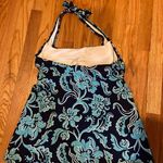 Lands' End  8DD tankini swim top Turquoise and blue Tankini Top Photo 1
