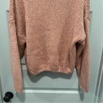 Divided  H&M Pink/Orange Knit Turtleneck Pullover Sweater size M Photo 5