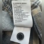 American Eagle  Outfitters Black and Gray Boyfriend Super Soft Plaid Shirt Size M Photo 15