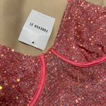 Forever 21 Hot Pink Sequin Top Photo 2