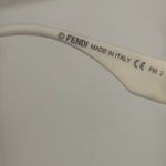 Fendi FF 0242/S SCB/NE Cat-Eye Sunglasses SILVER BLUE / Blue Gradient 52mm Photo 9