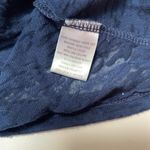 French Laundry  semi sheer shirt sleeve shirt.  Bling embellishments. Size L. Photo 6