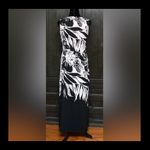 DR Collection Blk & white sleeveless long dress M Photo 2