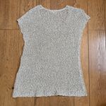 Bryn Walker Loose Knit Sleeveless Tunic Sweater Cotton Linen Lagenlook Beach Photo 1