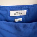 Babaton  Contour Royal Blue Square Neck Bodysuit Size Large Thong Back Photo 5