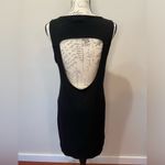 LNA  Black Cutout Tank Dress‎ sz L Photo 4