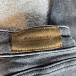 Scotch & Soda  26x32‎ Skinny Jeans Grey Stone Wash Leather Patch Photo 6