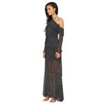 Bec & Bridge Black Stargazer Maxi Dress Size 2 Cut Out Semi Sheer Whimsigoth Photo 12