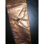 J Brand New Jeans Super Skinny Womens Leather Coated Bronze Metallic 27 28 X 30 Photo 6