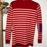 CAbi Style 5446 Long Sleeve Red Striped Picnic Cardigan Size Small Photo 4