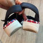 Tory Burch Tory Sport Velcro Sandals Navy sz 7.5 (runs small) Photo 12