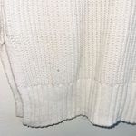Maurice's White Fair Isle Sleeve Mock Neck Oversized Tunic Sweater Photo 6
