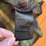 BDG Green Plaid Button-Down Flannel Shirt – Women’s Large Photo 4