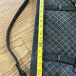 Sondra Roberts Sondra Robert Portfolio Bag Briefcase Quilted Brown Faux Leather Contrast Photo 4