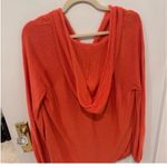 Free People  Orange Hoodie Photo 1