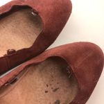 Madewell suede flip on flat round toe shoes FLAWS Photo 6